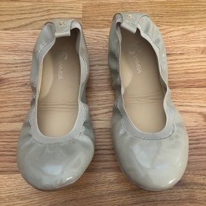 Yosi Samra Patent Nude Size 8 Ballet Flats